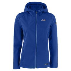 New York Mets Cutter & Buck Women's Evoke Eco Softshell Recycled Full-Zip Jacket Royal