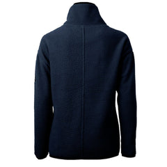 Chicago Cubs Cutter & Buck Women's Cooperstown Collection Cascade Eco Sherpa Fleece Half-Zip Pullover Jacket Navy