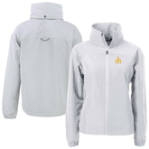 Seattle Mariners Cutter & Buck Women's Charter Eco Recycled Full-Zip Jacket Gray