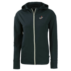 Los Angeles Dodgers Cutter & Buck Women's Daybreak Eco Recycled Full-Zip Hoodie Jacket Navy
