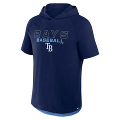 Tampa Bay Rays Clubhouse Optimal Play Raglan Hoodie T-Shirt Navy