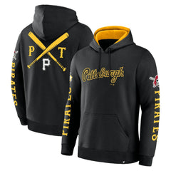 Pittsburgh Pirates Big City Legacy Fleece Pullover Hoodie Black