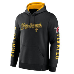 Pittsburgh Pirates Big City Legacy Fleece Pullover Hoodie Black