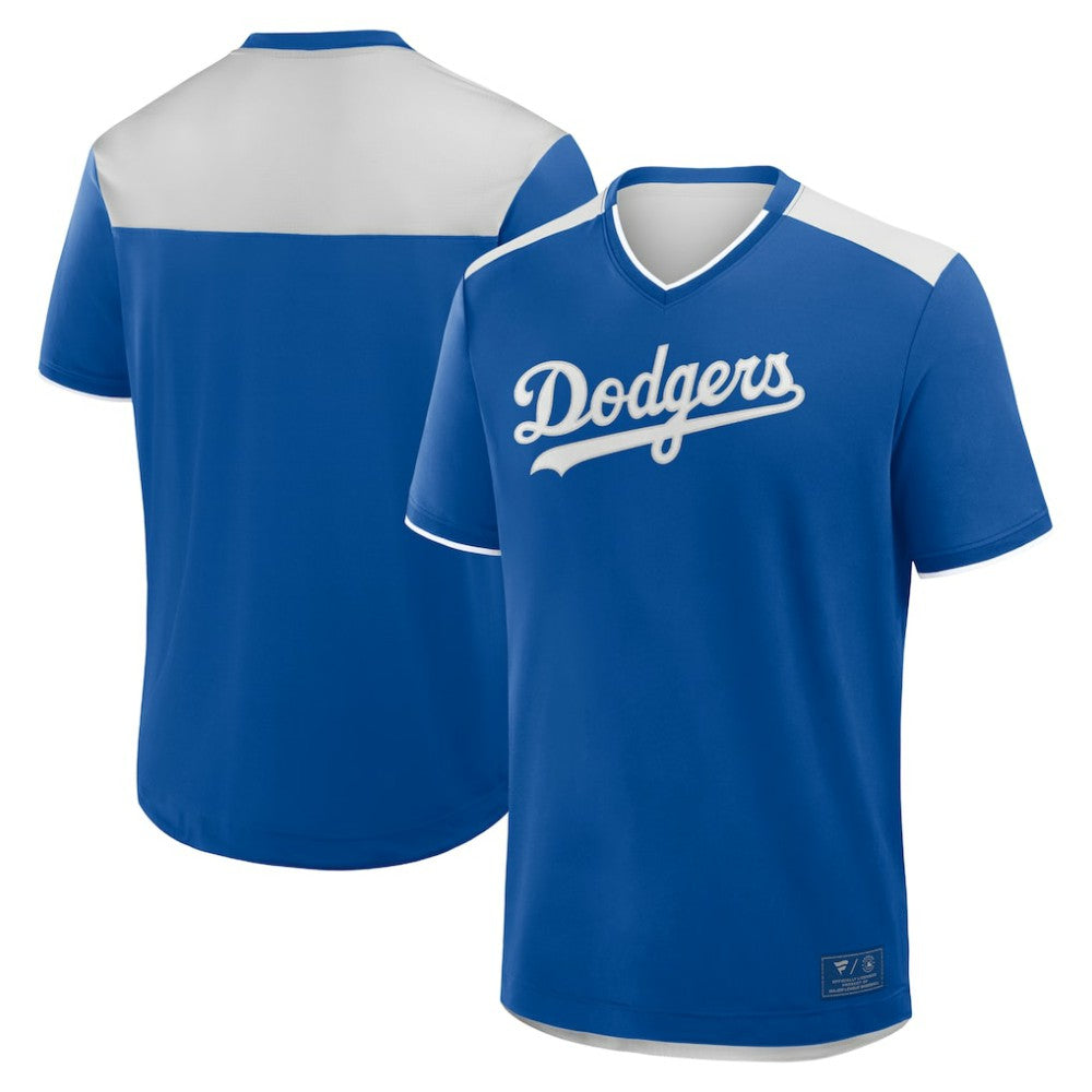 Los Angeles Dodgers Walk Off V-Neck T-Shirt Royal