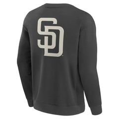 San Diego Padres Elements Future Ground Lettering Pullover Sweatshirt Charcoal