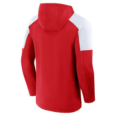 Detroit Red Wings Fanatics Meta Game Transitional Pullover Hoodie Red