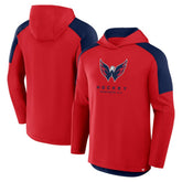 Washington Capitals Fanatics Meta Game Transitional Pullover Hoodie Red