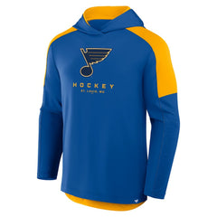 St. Louis Blues Fanatics Meta Game Transitional Pullover Hoodie Royal
