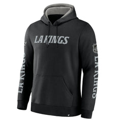 Los Angeles Kings Fanatics Big City Legacy Fleece Pullover Hoodie Black