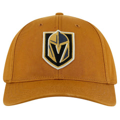 Vegas Golden Knights American Needle Hepcat Washed Twill Adjustable Hat Tan