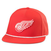 Detroit Red Wings American Needle Buxton Pro Tech Adjustable Hat Red