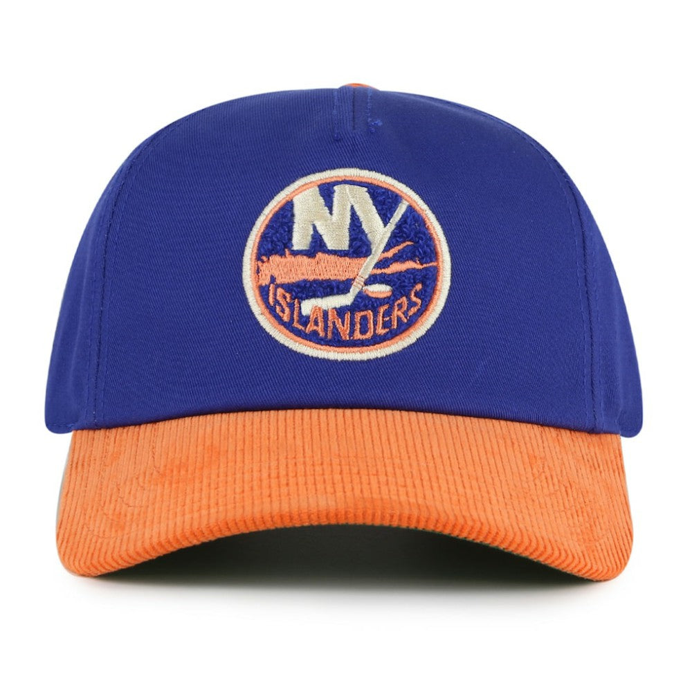 New York Islanders American Needle Burnett Adjustable Hat Royal/Orange