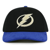Tampa Bay Lightning American Needle Burnett Adjustable Hat Black/Blue