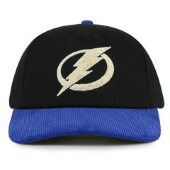 Tampa Bay Lightning American Needle Burnett Adjustable Hat Black/Blue