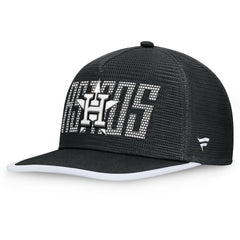Houston Astros Let's Glow Line Drive Snapback Hat Black