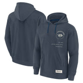 Nashville Predators Fanatics Future Ground Info Pullover Hoodie Navy