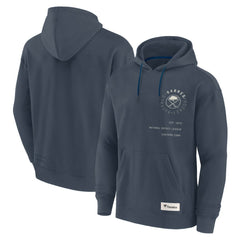Buffalo Sabres Fanatics Future Ground Info Pullover Hoodie Navy