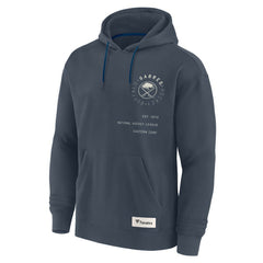 Buffalo Sabres Fanatics Future Ground Info Pullover Hoodie Navy