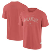 Colorado Avalanche Fanatics Elements Weathered Tonal Future Ground T-Shirt Red