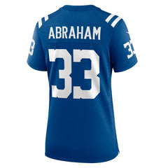 Micah Abraham Indianapolis Colts Women's Game Jersey - Royal