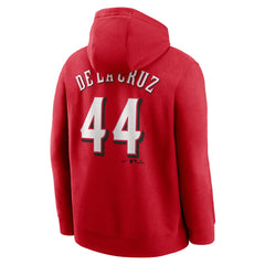 Elly De La Cruz Cincinnati Reds Player Name & Number Club Pullover Hoodie Red | Nike