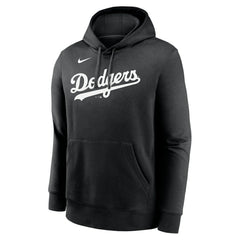 Shohei Ohtani Los Angeles Dodgers Player Name & Number Club Fleece Pullover Hoodie Black | Nike
