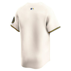 Milwaukee Brewers Home Limited Jersey Cream | Nike