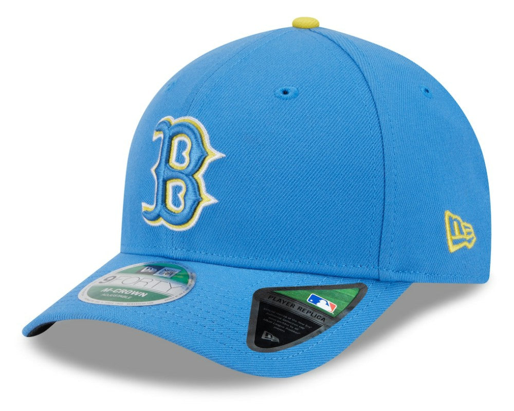 Boston Red Sox Player Replica 9FORTY Adjustable Hat Light Blue | New Era