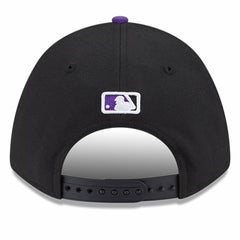Colorado Rockies Player Replica 9FORTY Adjustable Hat Black/Purple | New Era