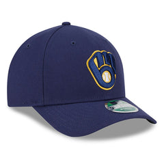 Milwaukee Brewers Player Replica 9FORTY Adjustable Hat Navy | New Era