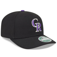 Colorado Rockies Player Replica 9SEVENTY Adjustable Hat Black | New Era