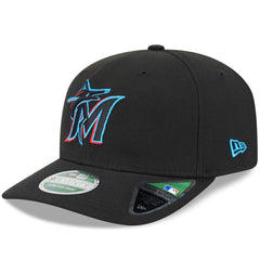 Miami Marlins Player Replica 9SEVENTY Adjustable Hat Black | New Era