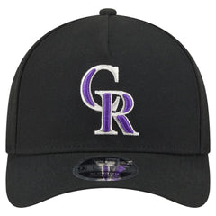 Colorado Rockies 9FORTY M-Crown Adjustable Hat Black | New Era