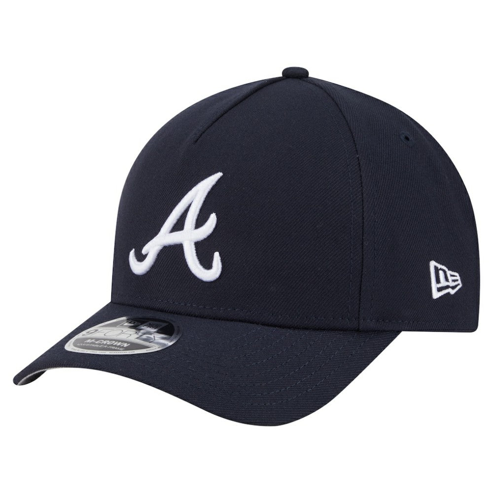 Atlanta Braves 9FORTY M-Crown Adjustable Hat Navy | New Era