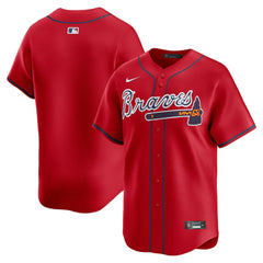 Atlanta Braves Alternate Limited Jersey Red | Nike