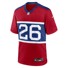 Devin Singletary New York Giants Alternate Player Game Jersey - Century Red
