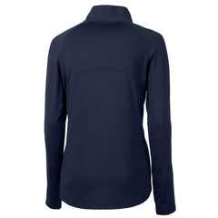 Minnesota Twins Cutter & Buck Women's Adapt Eco Knit Stretch Recycled Half-Zip DryTec Top Navy