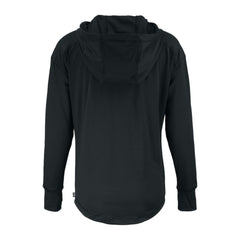 Baltimore Orioles Cutter & Buck Women's Daybreak Eco Recycled Half-Zip Hoodie Black