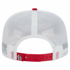 St. Louis Cardinals 9FIFTY A-Frame Trucker Snapback Hat Red | New Era