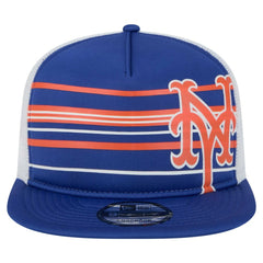 New York Mets 9FIFTY A-Frame Trucker Snapback Hat Royal | New Era