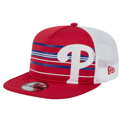 Philadelphia Phillies 9FIFTY A-Frame Trucker Snapback Hat Red | New Era