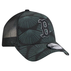 Boston Red Sox 9FORTY A-Frame Trucker Adjustable Hat Black | New Era