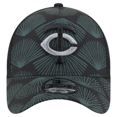 Minnesota Twins 9FORTY A-Frame Trucker Adjustable Hat Black | New Era