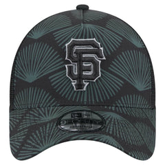 San Francisco Giants 9FORTY A-Frame Trucker Adjustable Hat Black | New Era