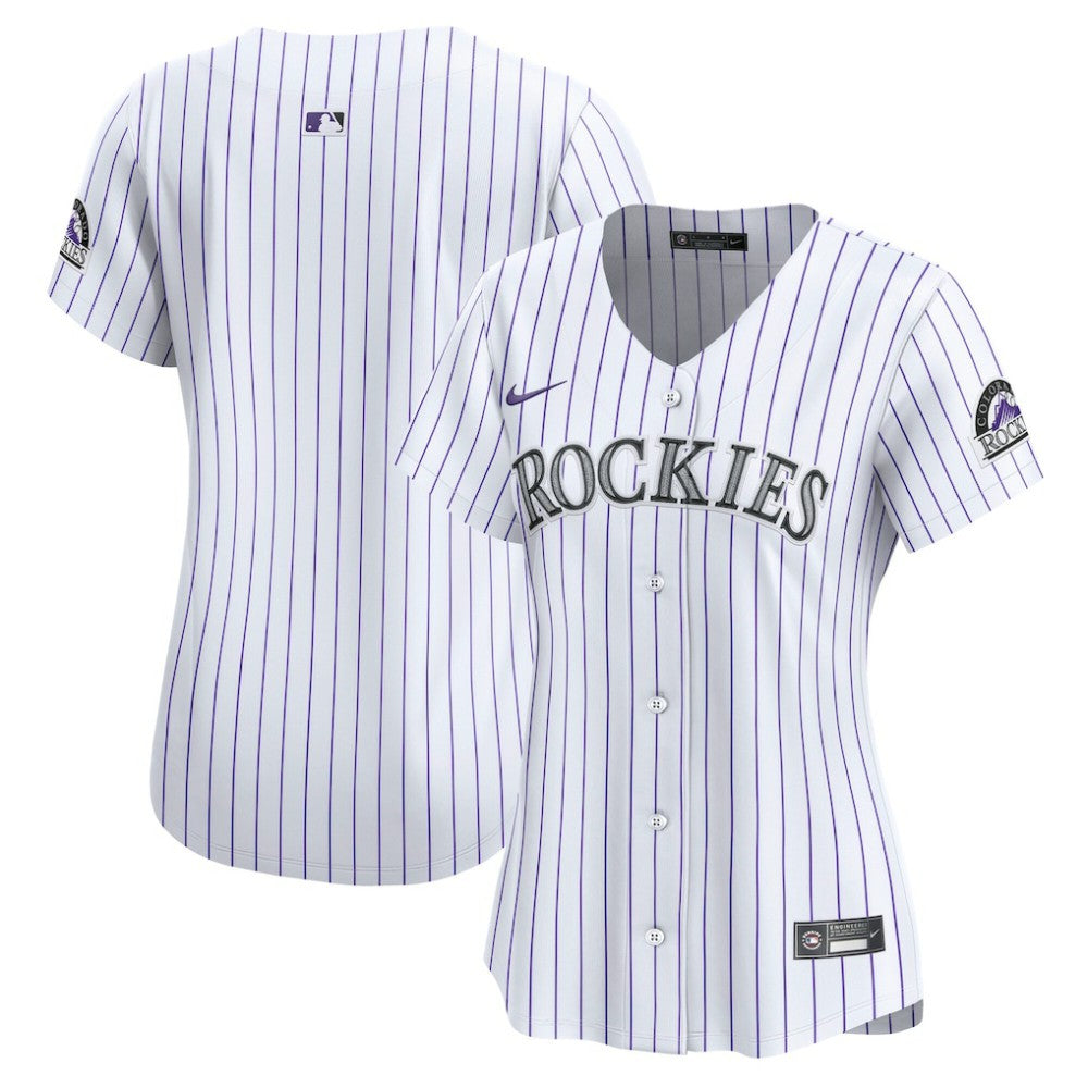 Colorado Rockies Women's Home Limited Jersey White | Nike