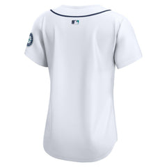 Seattle Mariners Women's Home Limited Jersey - White