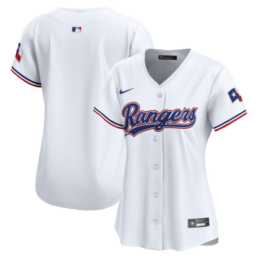 Texas Rangers Women's Home Limited Jersey White | Nike