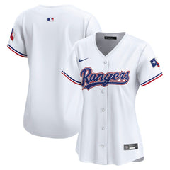 Texas Rangers Women's Home Limited Jersey White | Nike
