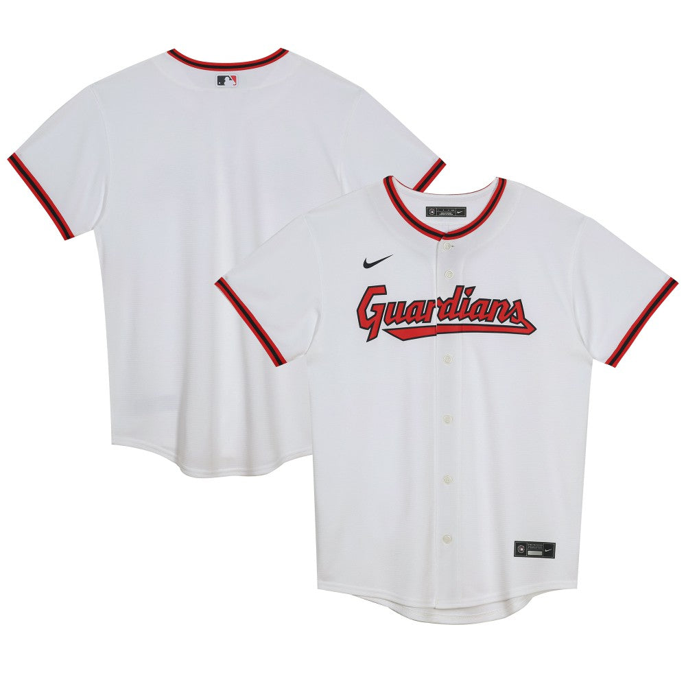 Cleveland Guardians Preschool Home Blank Replica Jersey - White