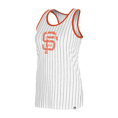San Francisco Giants Women's Gameday Pinstripe Tank Top White | New Era
